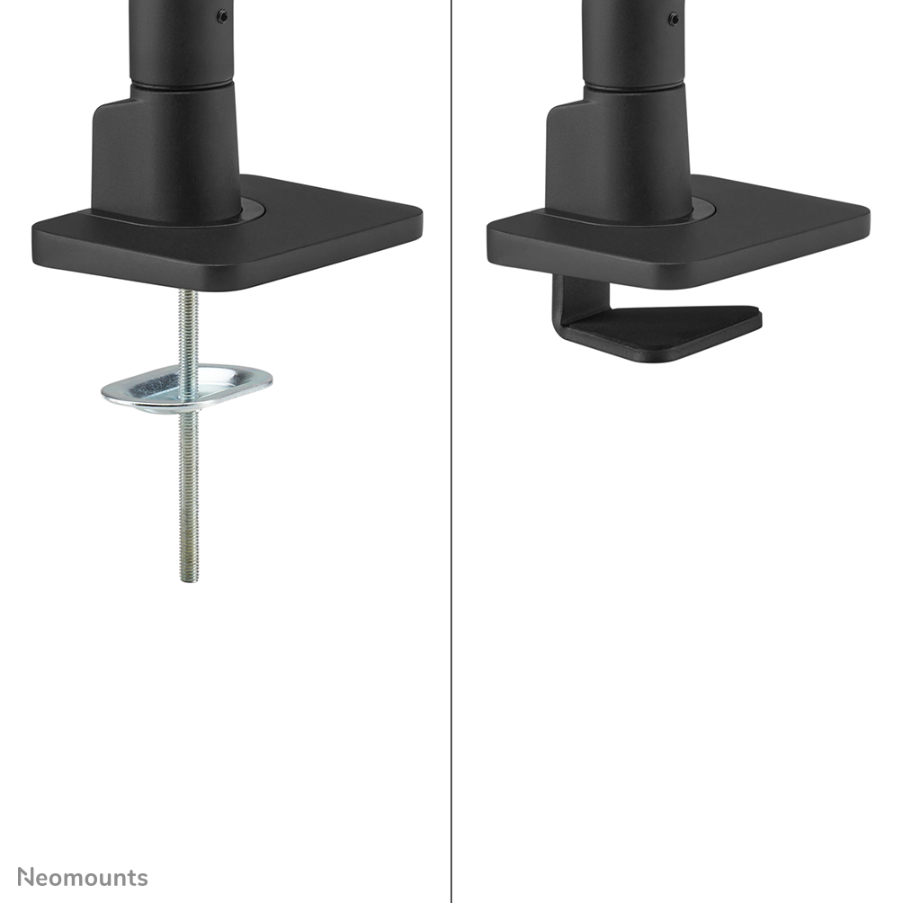Neomounts DS70S-950BL1 Support d'écran à fixer 17-49" - ressort à gaz - Topfix - arrêt 180°